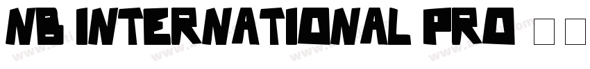 NB International Pro字体转换